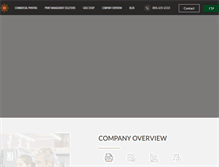 Tablet Screenshot of corgfx.com